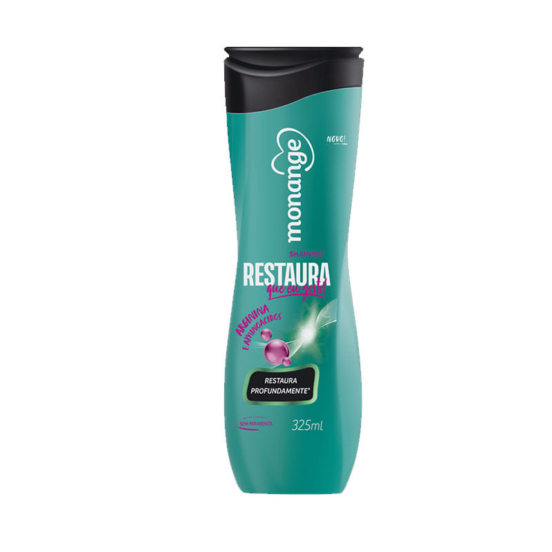 Shampoo Monange Restaura Que Eu Gosto 325ml
