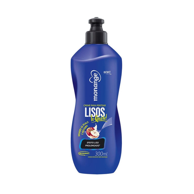 Creme para Pentear Monange Lisos Te Quero 300ml