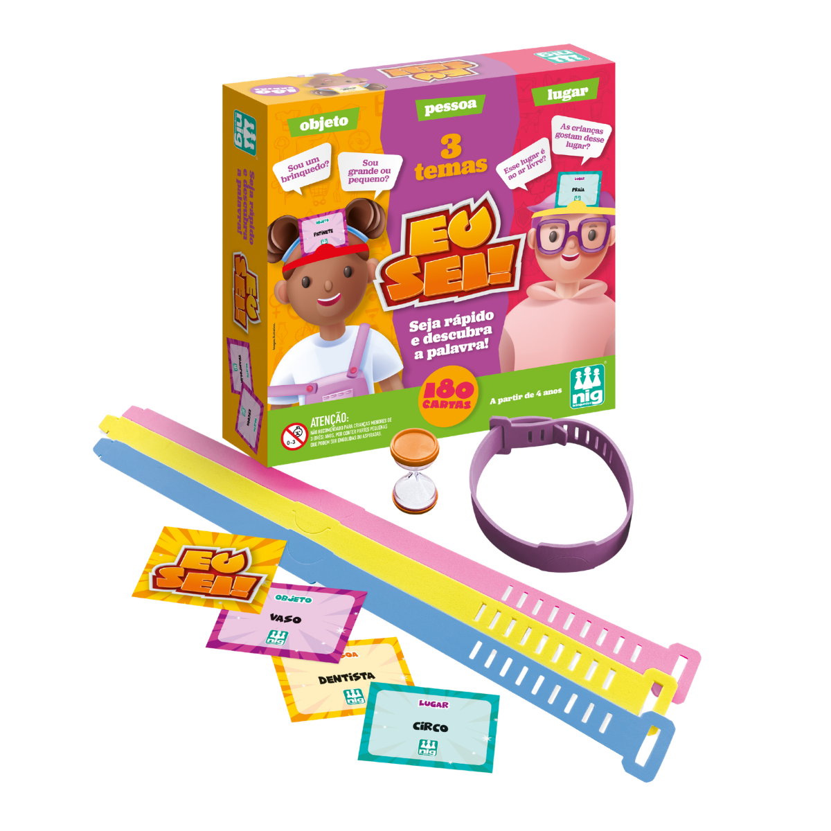 Jogo Eu Sei - Nig Brinquedos 