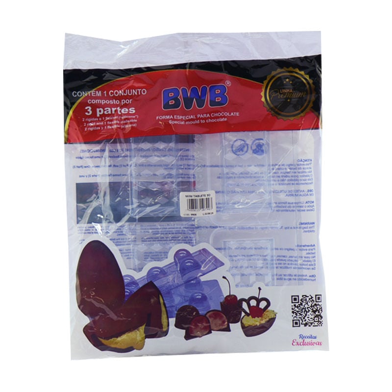 Forma BWB Especial Tradicional Mini Tablete 3D