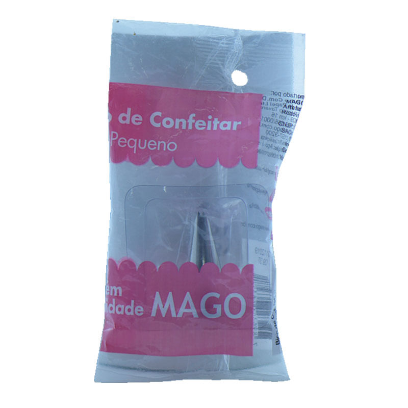 Bico Mago Folha Modelo 66 Inox Pequeno