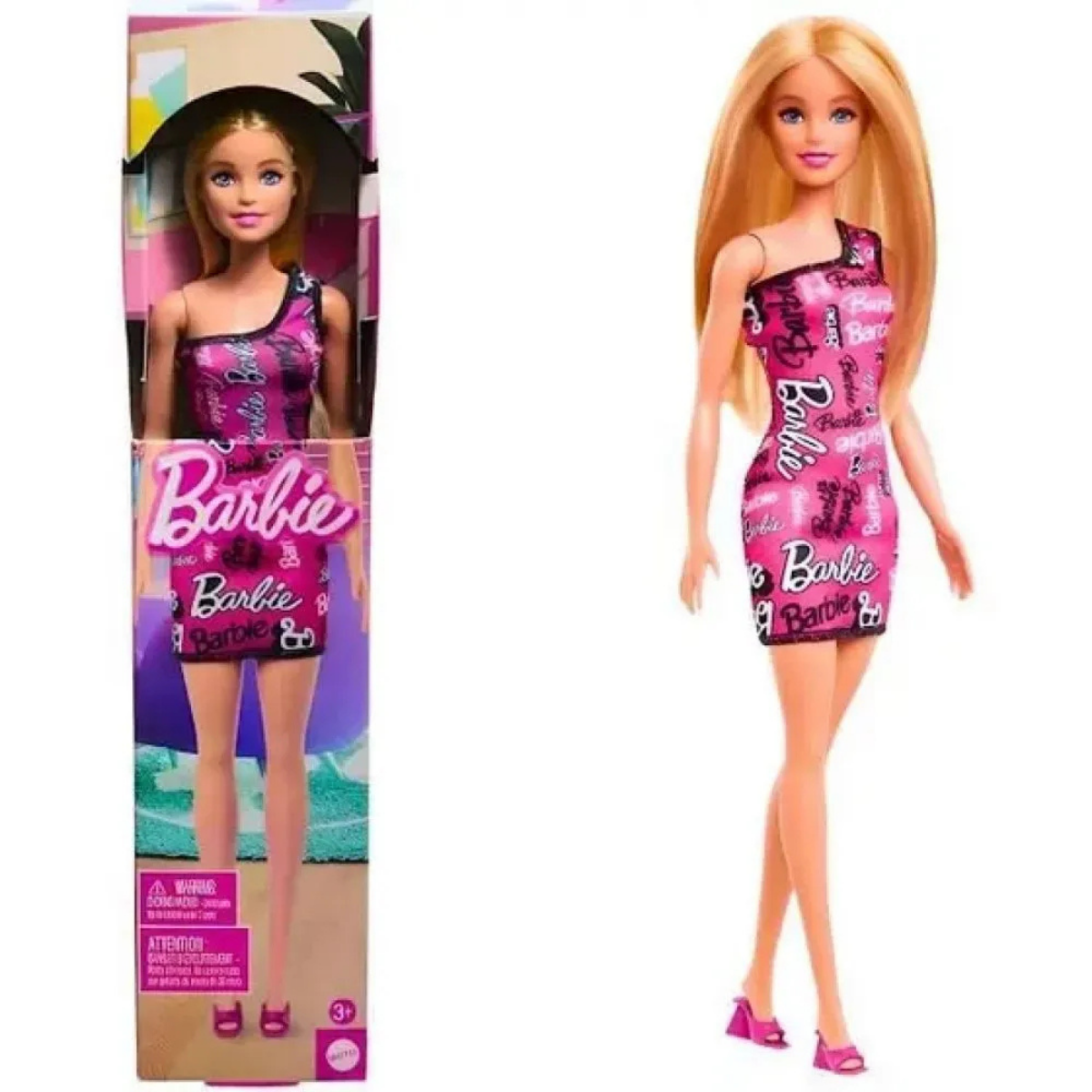 Barbie Fashion Basica Loira - Mattel