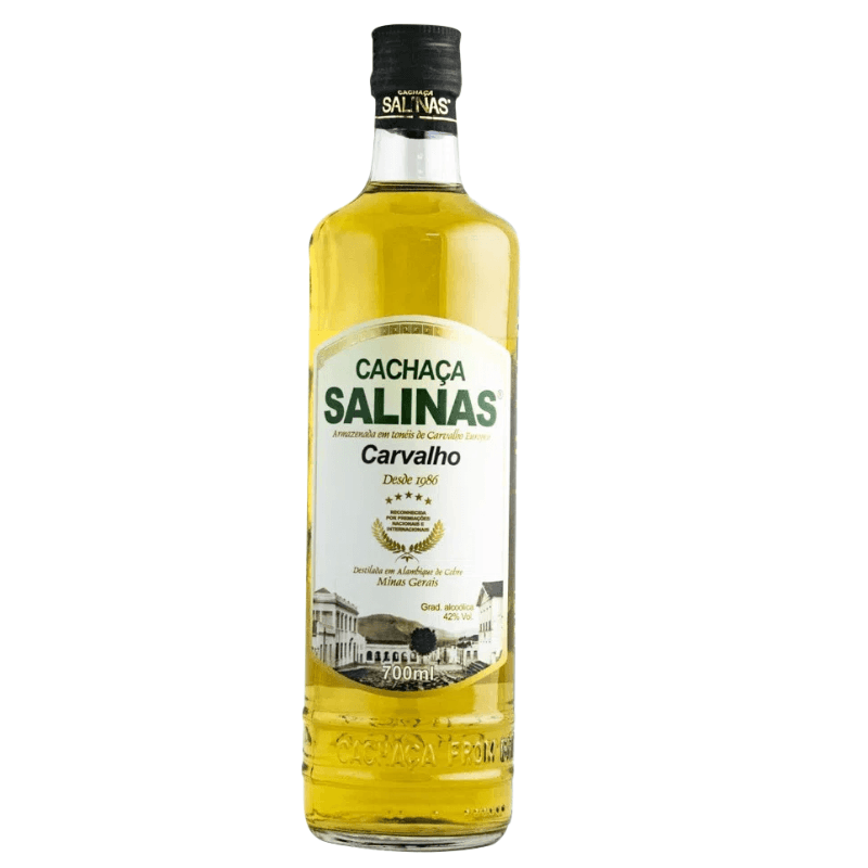 Cachaça Salinas Carvalho 700ml