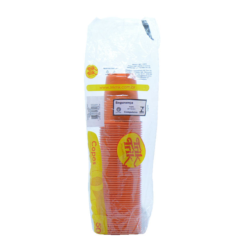 Copo Trik Trik 200ml Laranja