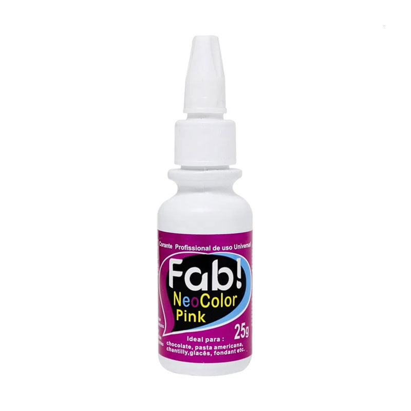 Corante Alimentício NeoColor Fab! 25g Pink