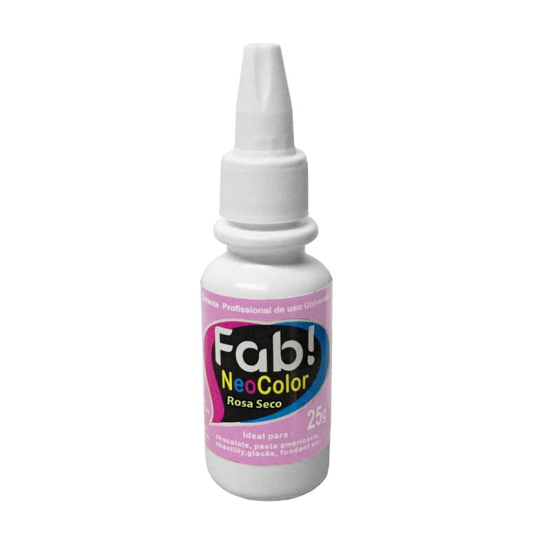 Corante Alimentício NeoColor Fab! 25g Rosa Seco