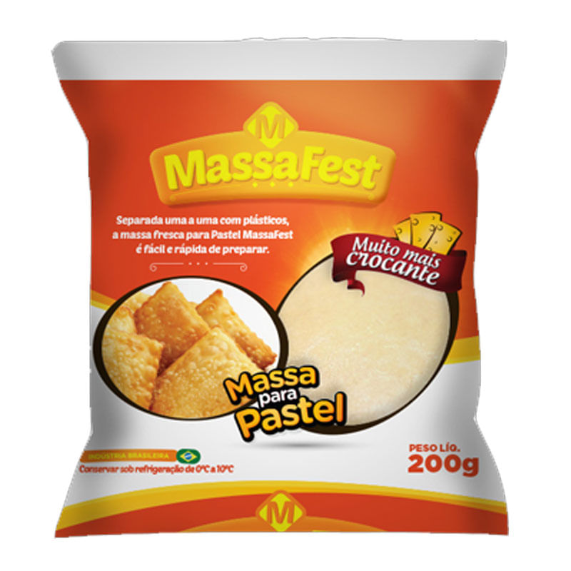 Massa de Pastel MassaFest 200g 