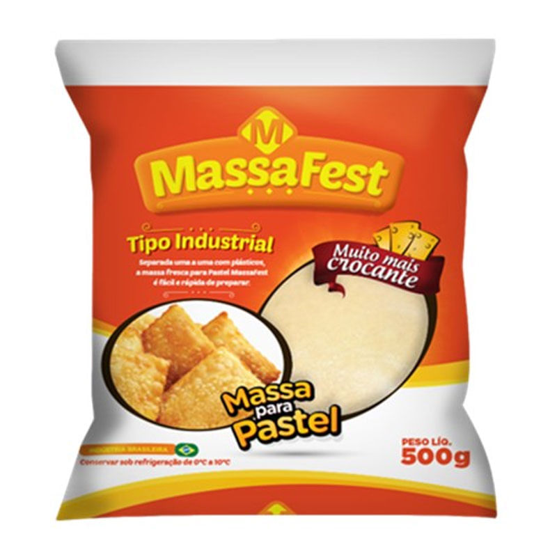 Massa de Pastel MassaFest 500g 