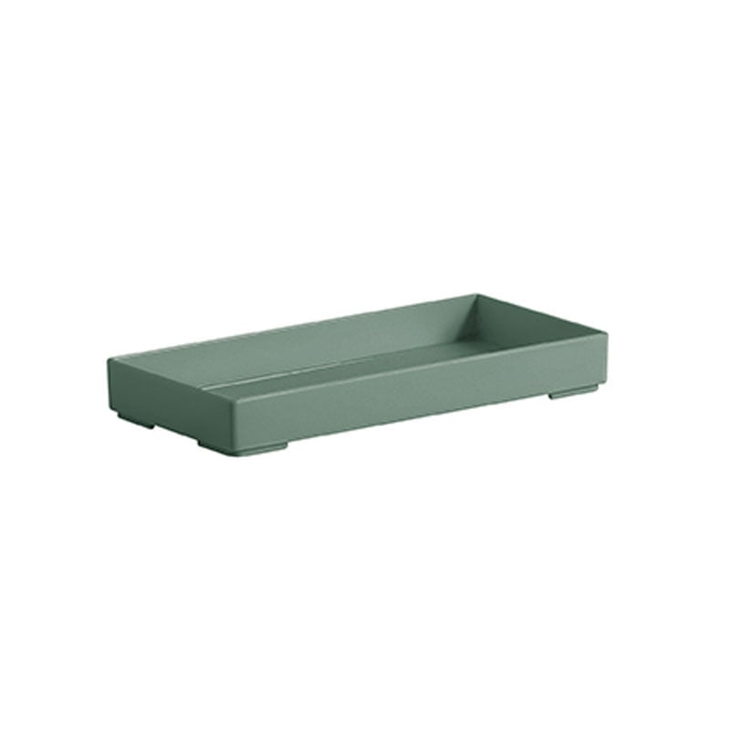 Organizador Escritório Paramount Bandeja 17cm X 8,3 X 2cm Vidro