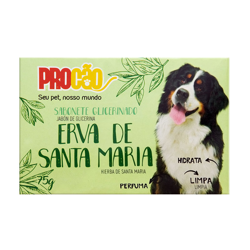 Sabonete Procão 75g Erva de Santa Maria