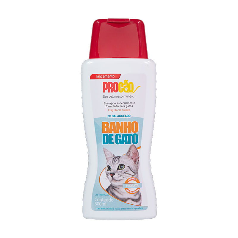 Shampoo Procão Banho de Gato 500ml 