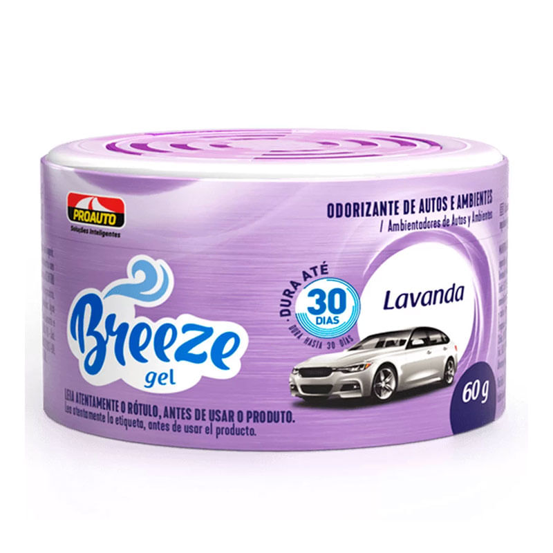 Odorizante em Gel Breeze 60g Lavanda