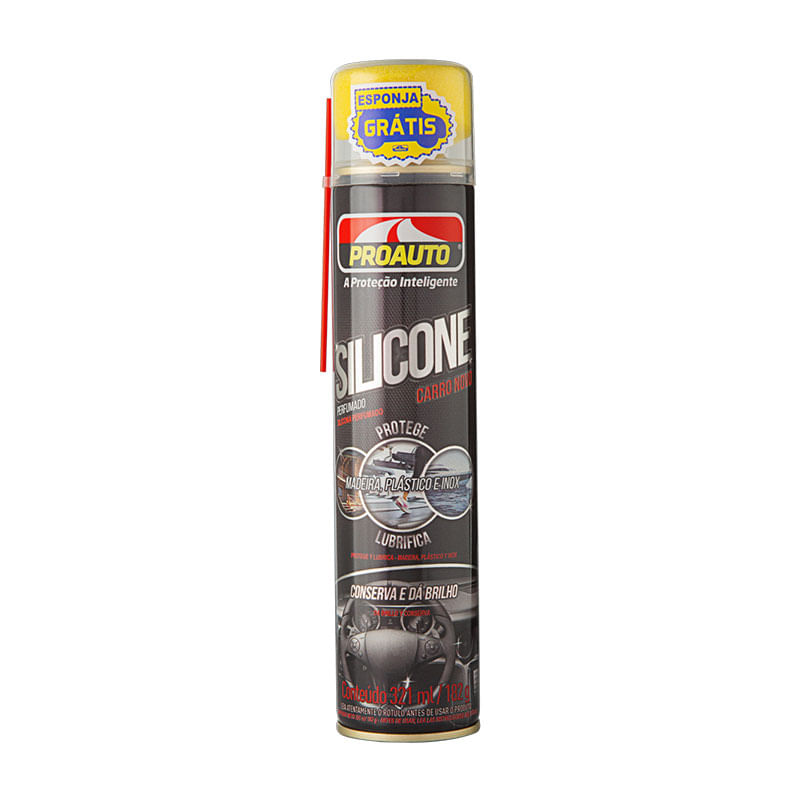 Silicone Proauto 321ml Multiuso Carro Novo