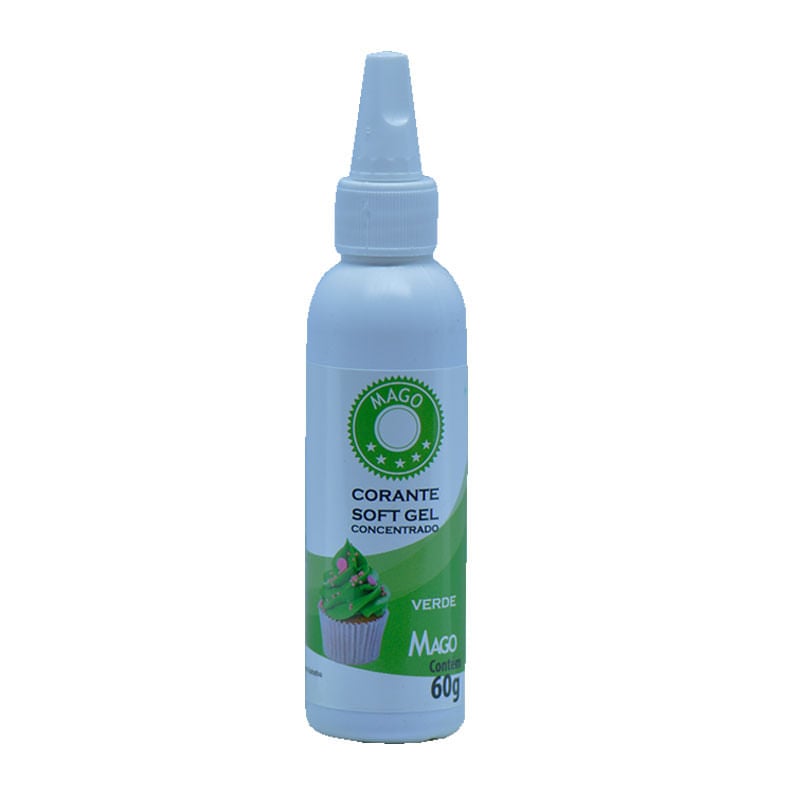 Corante Mago Soft Gel 60g Verde
