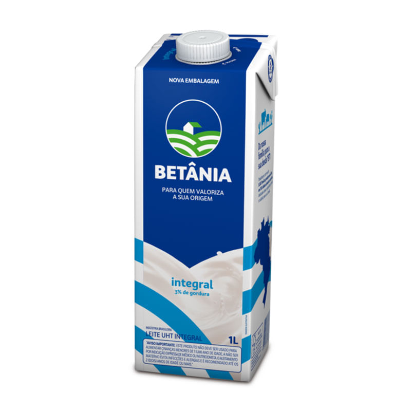 Leite Betânia Uht Integral 1L