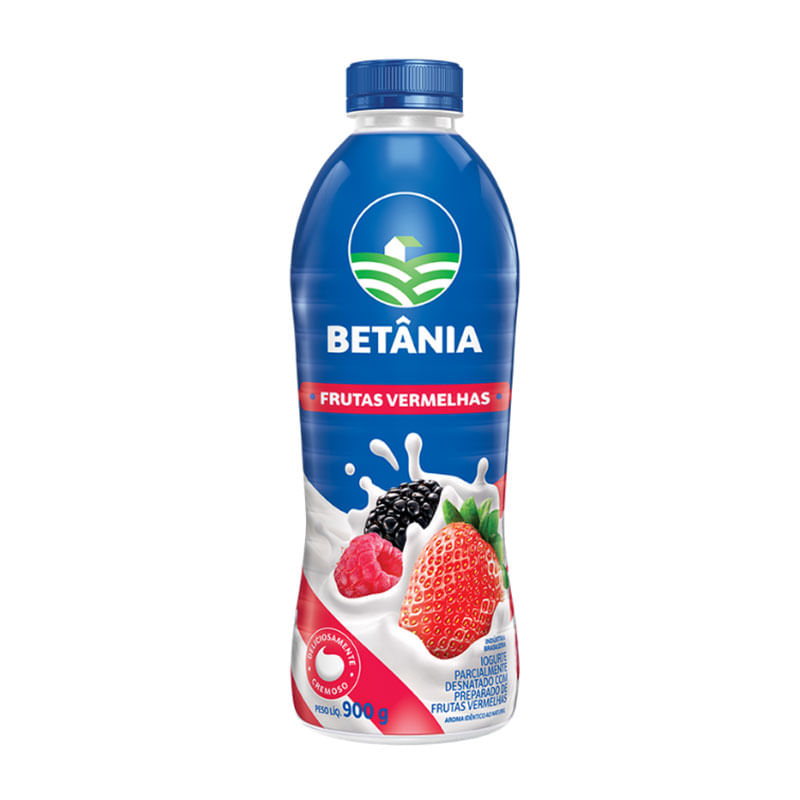 Iogurte Liquido Betânia Frutas Vermelhas 900g