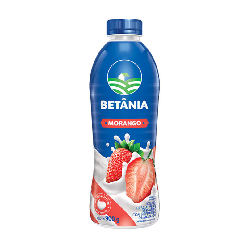 Iogurte Liquido Betânia Morango 900g