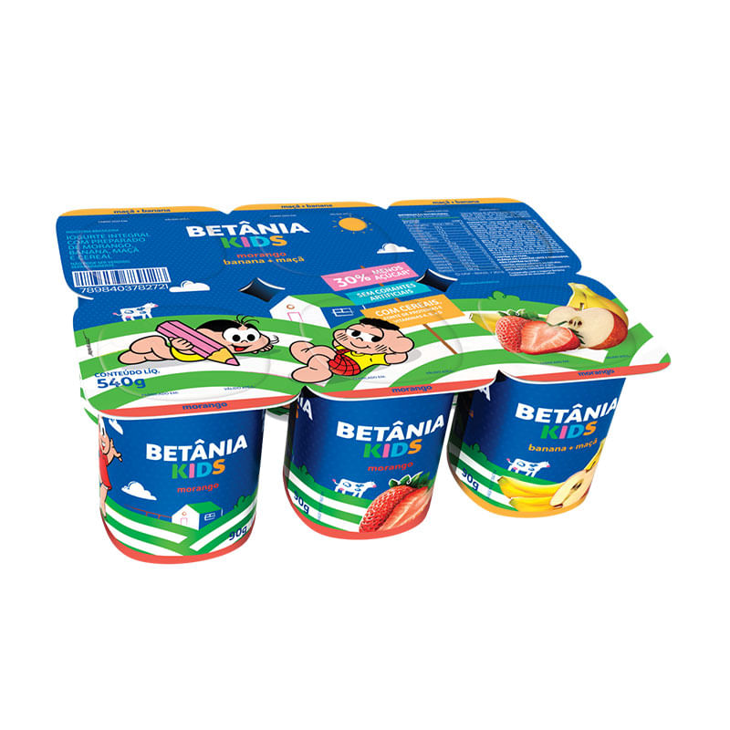 Bebida Láctea Polpa Betânia Kids MBM 540g