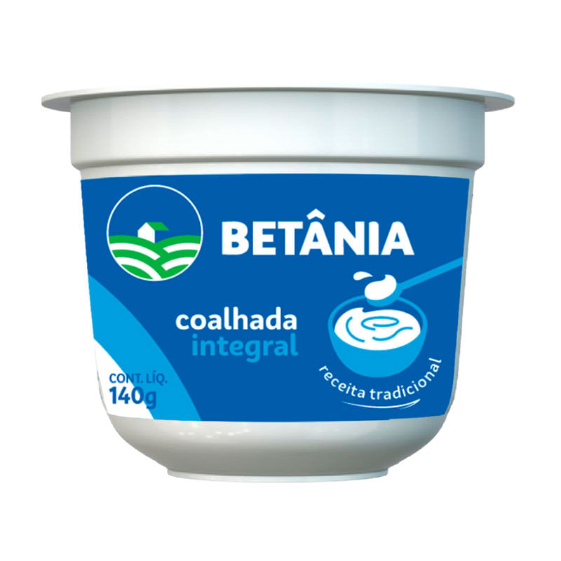 Coalhada Betânia Integral 140g