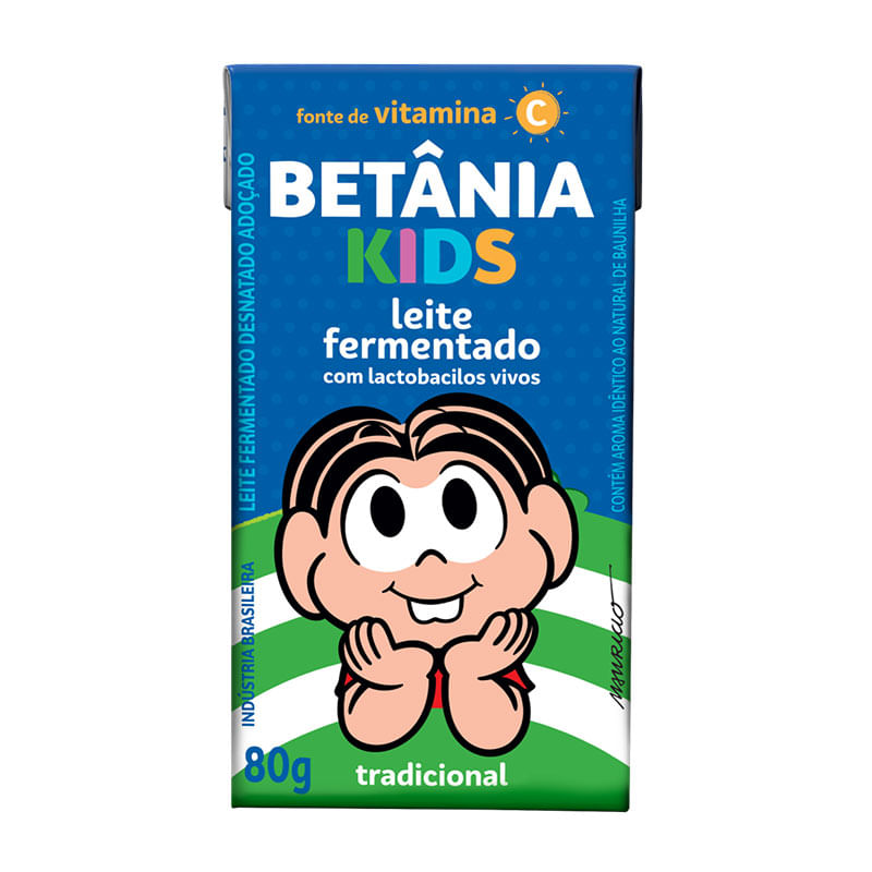 Leite Fermentado Betânia Kids Tradicional 80g