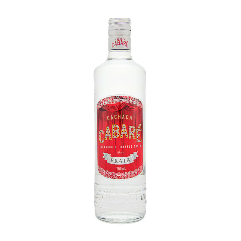 Cachaça Cabaré Prata 700ml