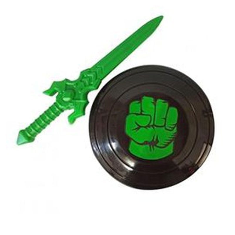 Kit Espada e Escudo Toymaster Verde