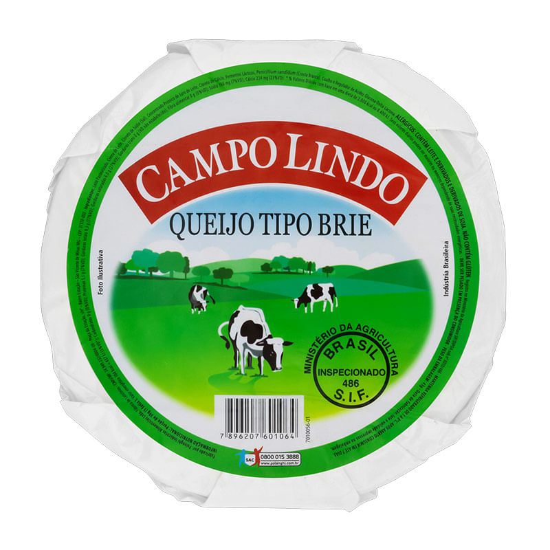 Queijo Brie Campo Lindo kg