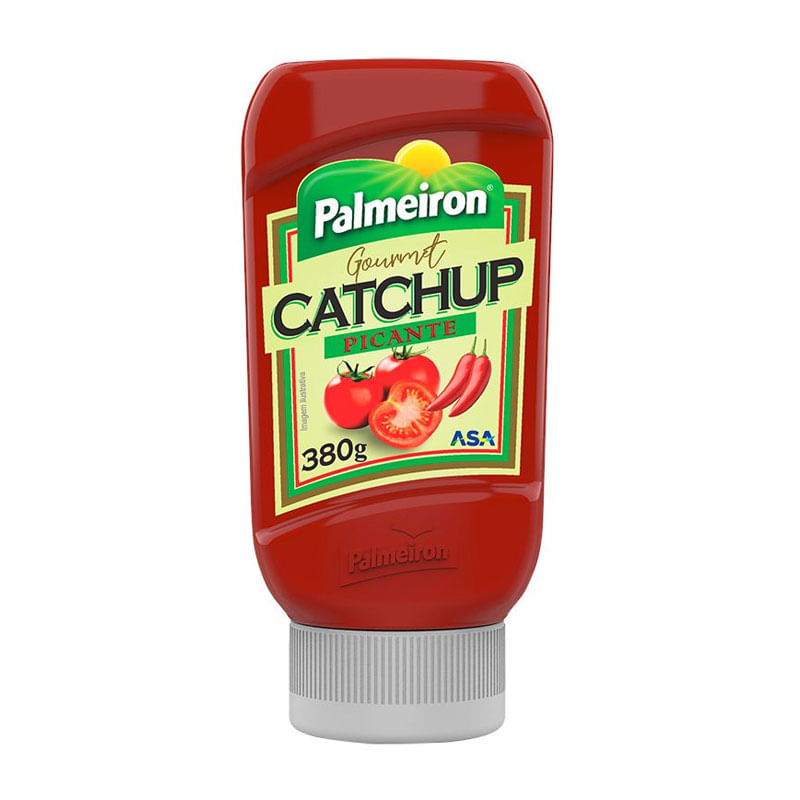 Catchup Palmeiron SQZ Gourmet Picante 380g
