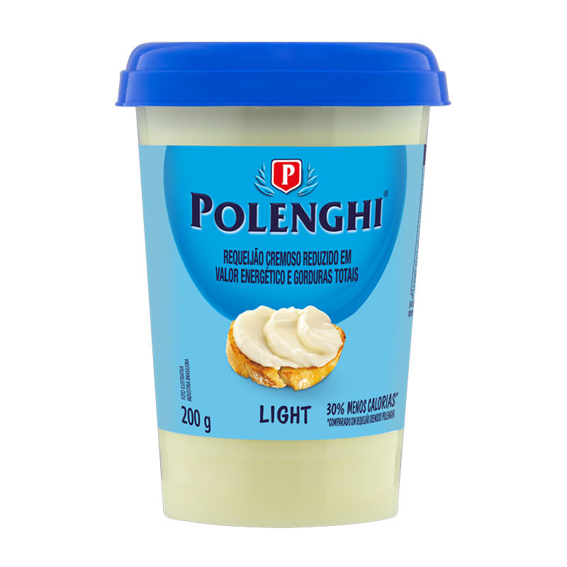 Requeijão Cremoso Polenghi Light 200g