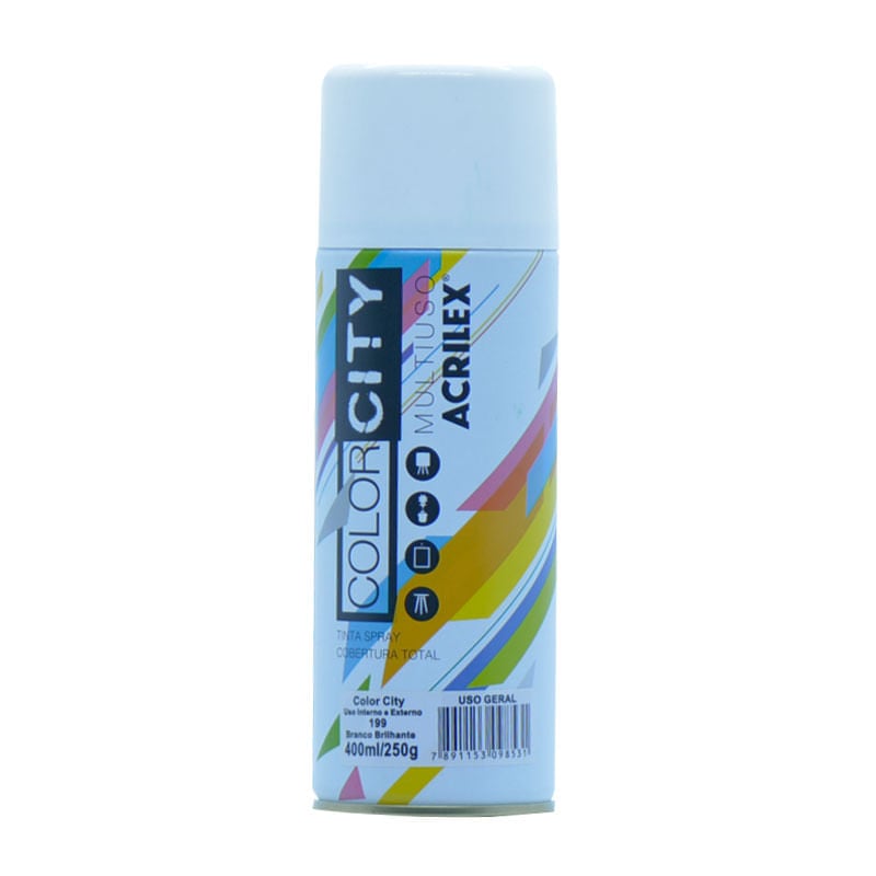 Color City Acrilex 400ml 104000199 Branco Brilho