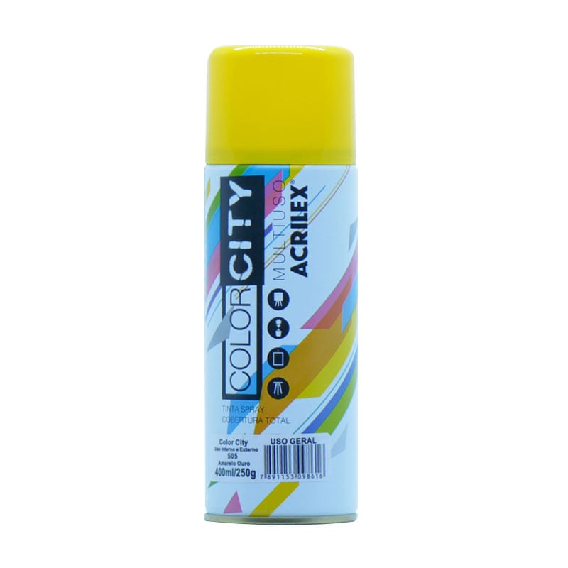 Color City Acrilex 400ml 104000505 Amarelo Ouro
