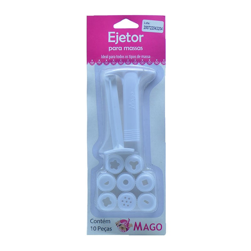 Ejetor para Massa Mago 8 Discos Plástico