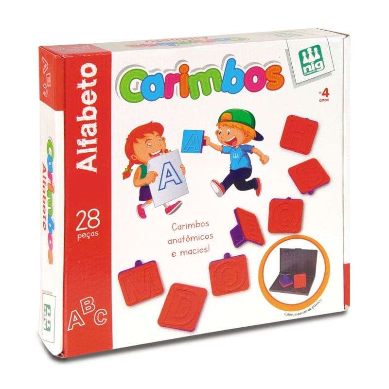 BQ Carimbos Figuras 28 Peças
