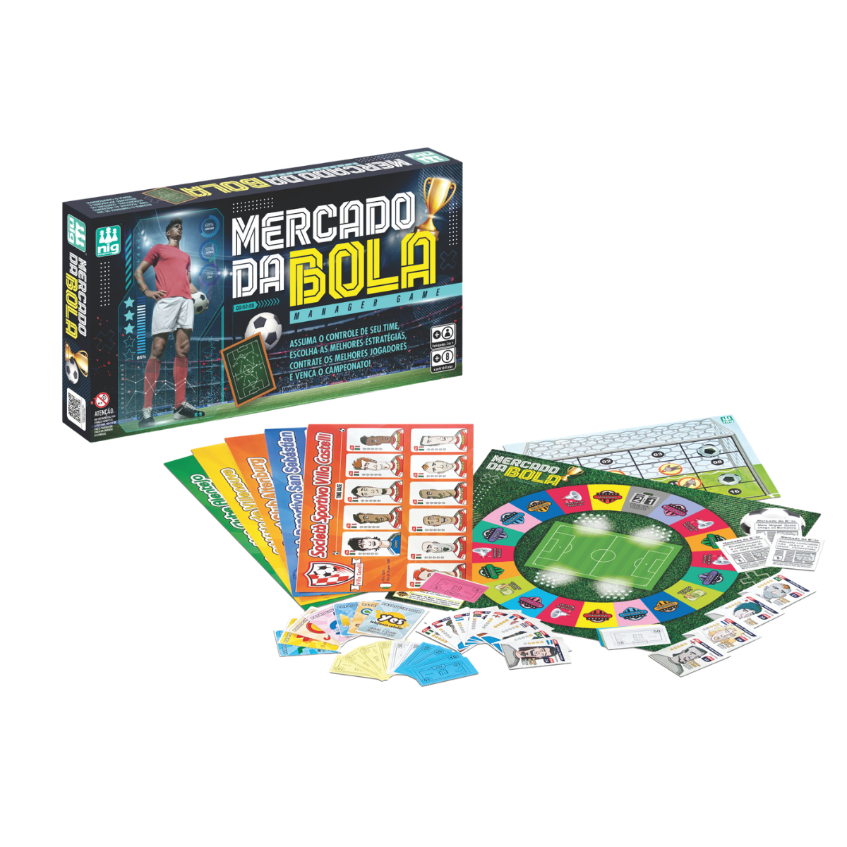Jogo Mercado Da Bola - Nig Brinquedos 