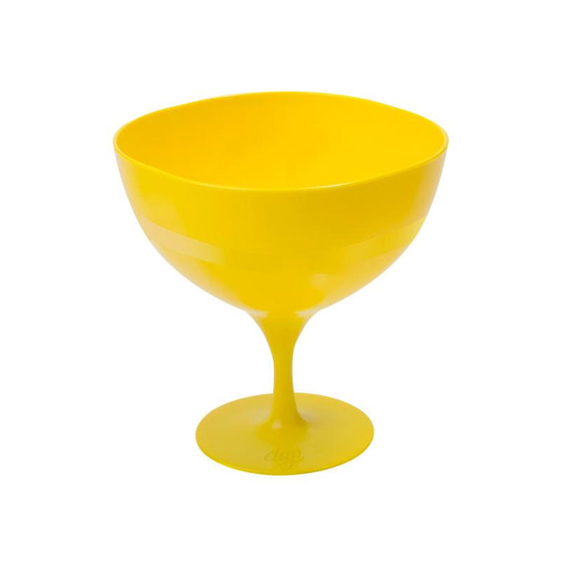 Taça Dup Sobremesa Roma Amarelo