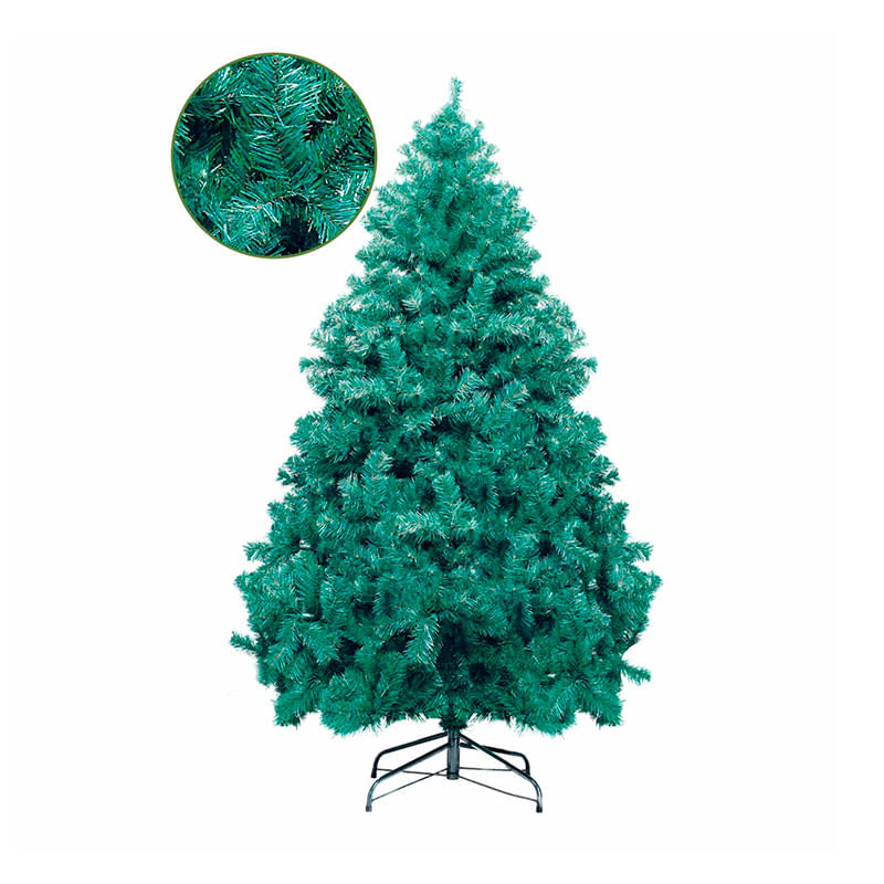 Árvore Santiago 1180 Haste Base Metalica Verde 210cm