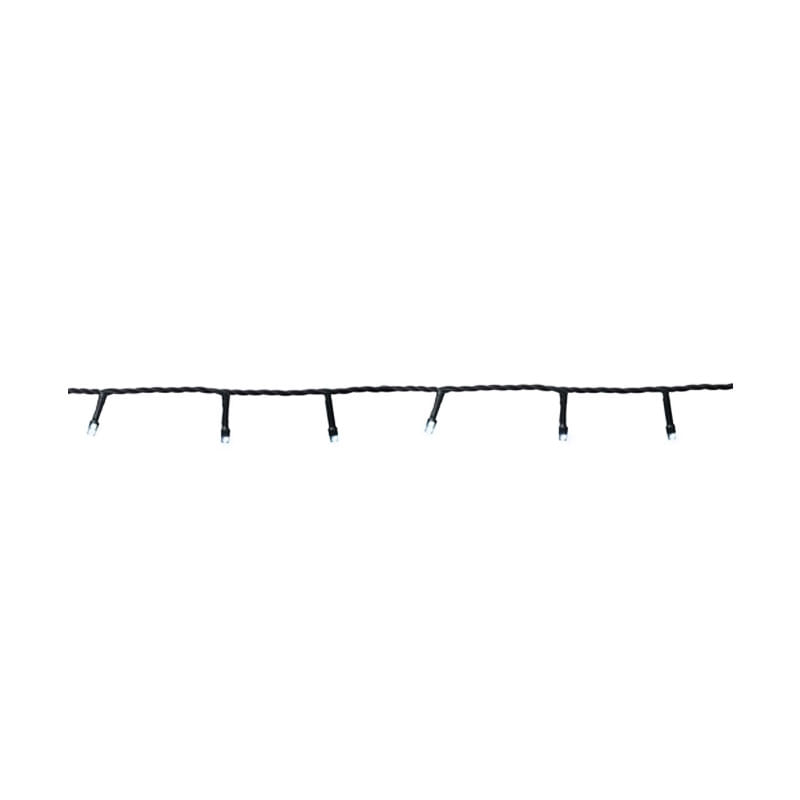 Cordão 100 Leds 8 Funções Verde/Branco 500cm
