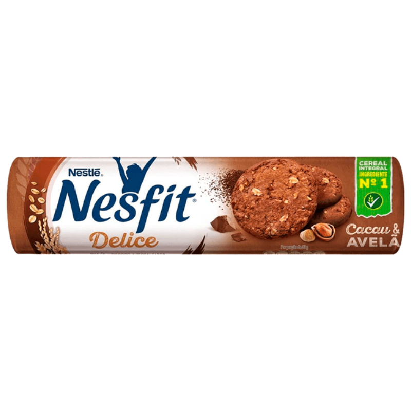 Biscoito Nesfit Delice Cacau e Avelã 140G