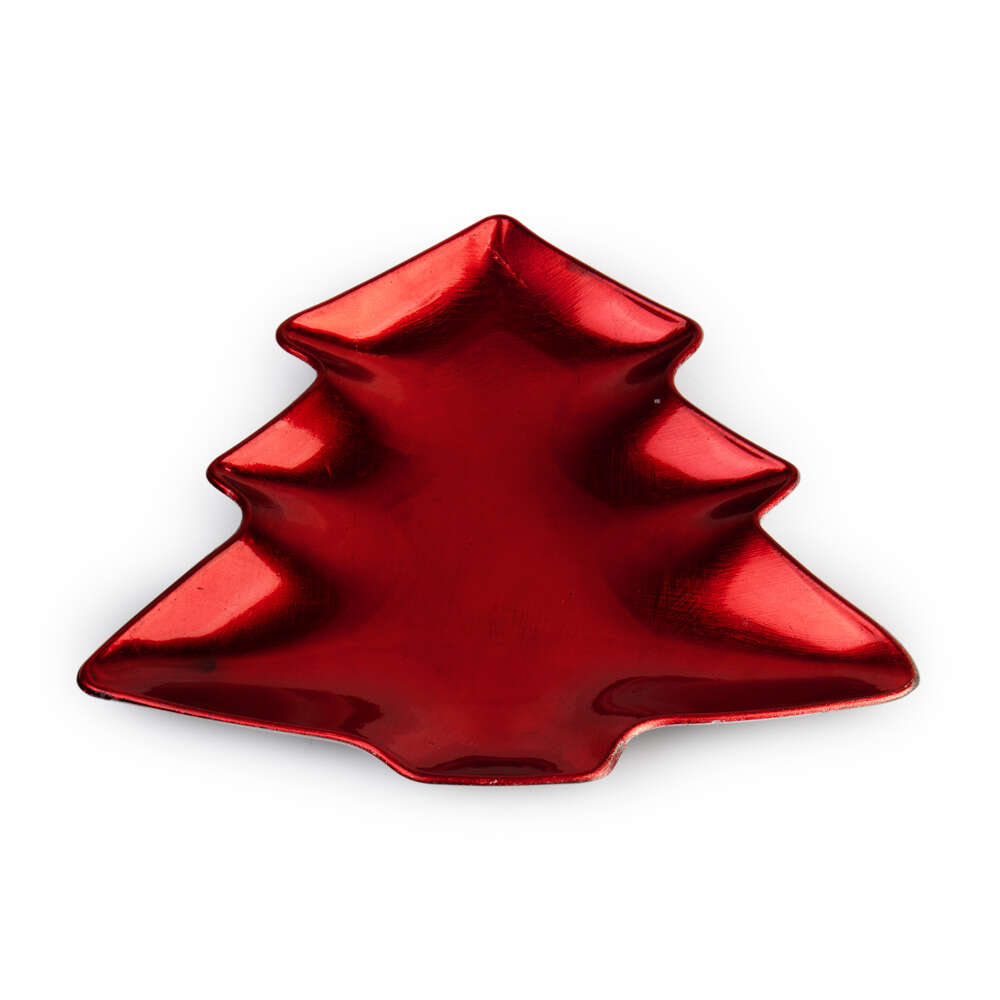 Sousplat Pinheiro Vermelho P