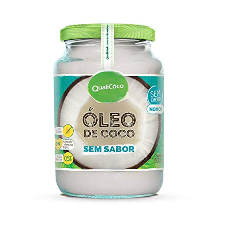 Óleo Coco Qualicoco 500ml Sem Sabor