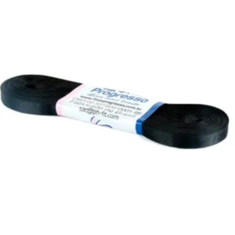 Fita Progresso Cetim 10m CF001 7mm 219 Preto