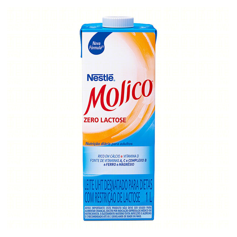 Leite UHT Molico Desnatado Zero Lactose 1L