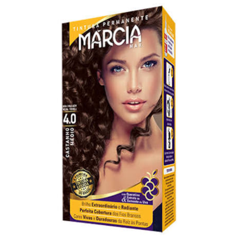 Tintura Márcia 4.0 Castanho Médio