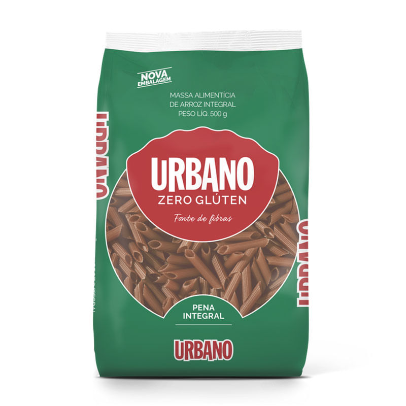 Macarrão Pena Arroz Urbano Integral 500g