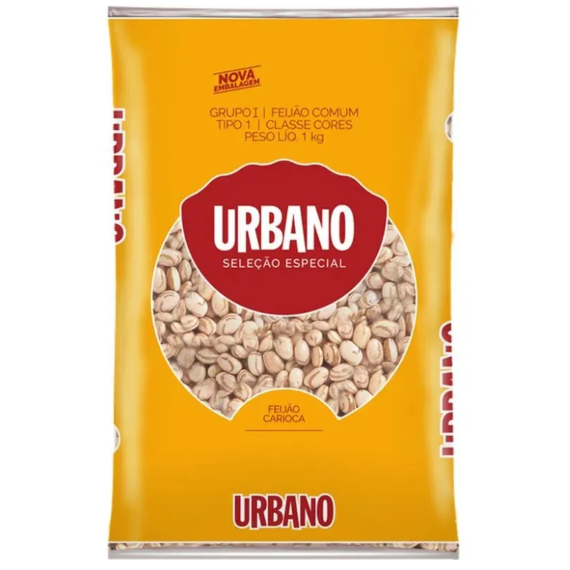 Feijão Carioca Urbano 1kg Tipo 1 