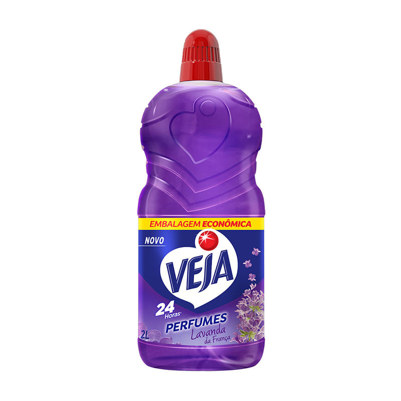  Limpador Perfumado Veja Lavanda 2L 