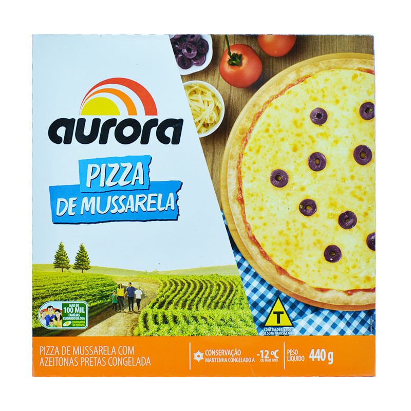 Pizza Aurora Mussarela 440g