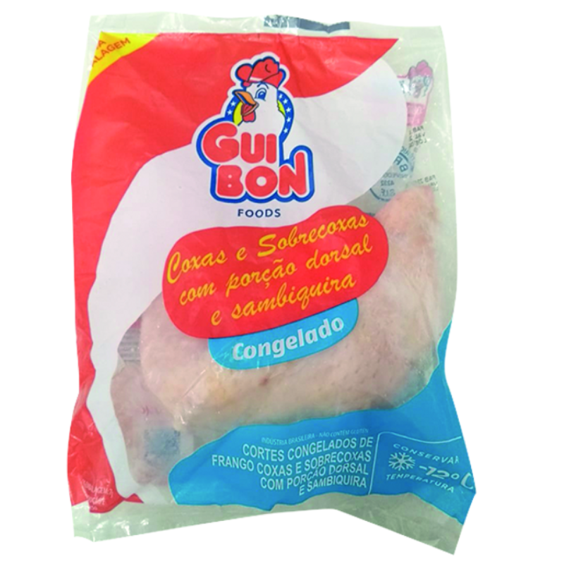 Coxa Sobrecoxa Frango Guibon 1kg