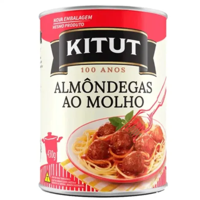 Almôndega Kitut Mista ao Molho 420g