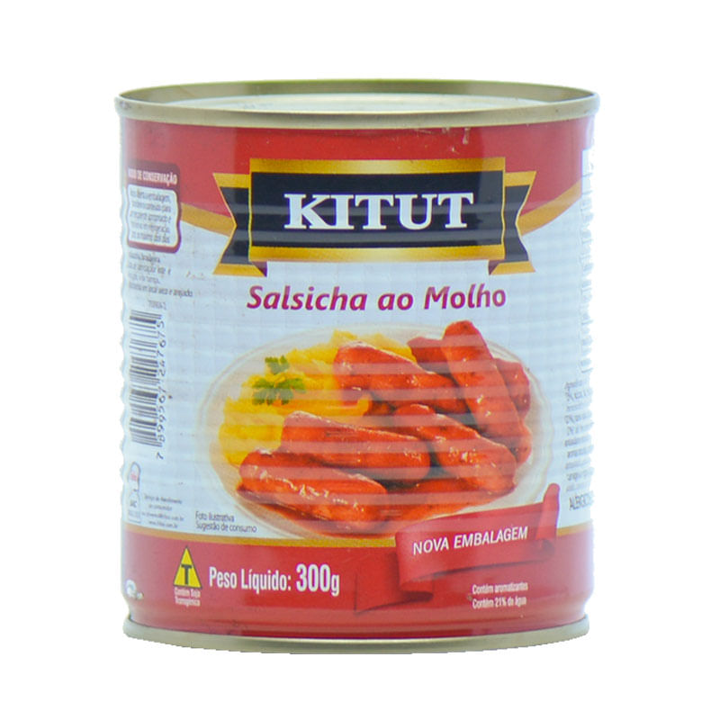 Salsicha Kitut ao Molho 300g